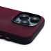 Чехол-накладка для Apple iPhone 15 Pro (багровый) - FineW SafeMag
