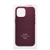Чехол-накладка для Apple iPhone 15 Pro (багровый) - FineW SafeMag