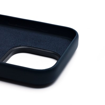 Чехол-накладка для Apple iPhone 15 Pro (тихоокеанский синий) - FineW SafeMag
