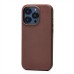 Чехол-накладка для Apple iPhone 15 Pro (серо-коричневый) - FineW SafeMag