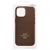 Чехол-накладка для Apple iPhone 15 Pro (серо-коричневый) - FineW SafeMag