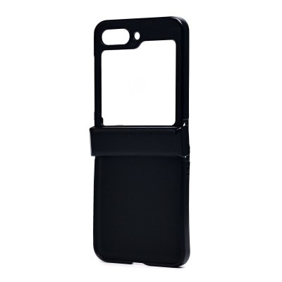 Чехол-накладка для Samsung Galaxy Flip 5 (черный) - FLIP PC тканевая текстура -3 Чехол-накладка для Samsung Galaxy Flip 5 (черный) - FLIP PC тканевая текстура -3