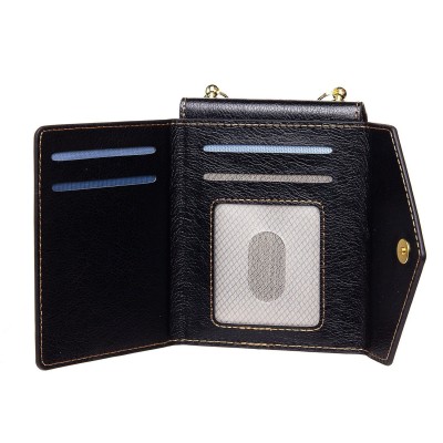 Чехол-накладка для Samsung Galaxy Flip 5 (черный) - FLIP экокожа с ремешком Чехол-накладка для Samsung Galaxy Flip 5 (черный) - FLIP экокожа с ремешком