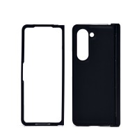 Чехол-накладка для Samsung Galaxy Fold 5 (черный) - FOLD PC тканевая текстура 