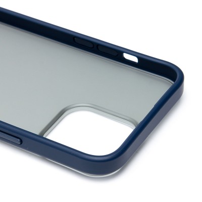 Чехол-накладка для Apple iPhone 13 Pro Max (синий) (темно-синий) - PC035 Чехол-накладка для Apple iPhone 13 Pro Max (синий) (темно-синий) - PC035