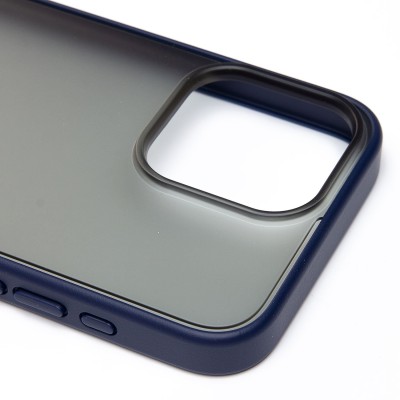Чехол-накладка для Apple iPhone 15 Pro Max (темно-синий) - PC035
