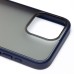 Чехол-накладка для Apple iPhone 15 Pro Max (темно-синий) - PC035
