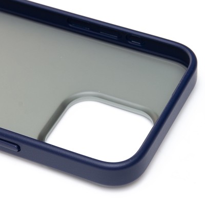 Чехол-накладка для Apple iPhone 15 Pro Max (темно-синий) - PC035