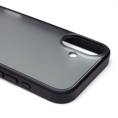 Чехол-накладка для Apple iPhone 16 Plus (черный) - PC035