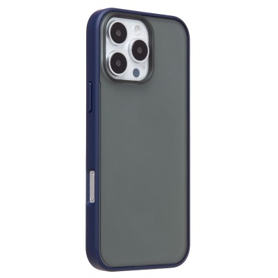 Чехол-накладка для Apple iPhone 16 Pro Max (темно-синий) - PC035 Чехол-накладка для Apple iPhone 16 Pro Max (темно-синий) - PC035