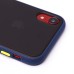 Чехол-накладка для Apple iPhone XR (синий) - PC035
