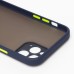 Чехол-накладка для Apple iPhone 12 Pro Max (темно-синий/черный) - PC041