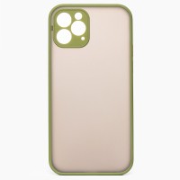 Чехол-накладка для Apple iPhone 12 Pro Max (зеленый/черный) - PC041