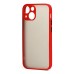 Чехол-накладка для Apple iPhone 13 mini (красный/черный) - PC041