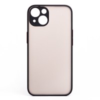 Чехол-накладка для Apple iPhone 14 (черный/черный) - PC041 Чехол-накладка для Apple iPhone 14 (черный/черный) - PC041