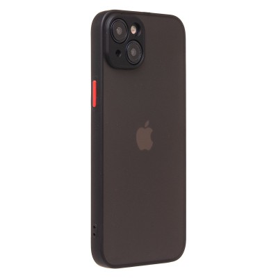 Чехол-накладка для Apple iPhone 15 Plus (черный/черный) - PC041