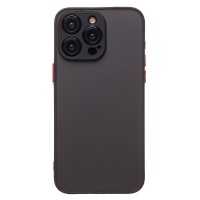 Чехол-накладка для Apple iPhone 15 Pro Max (черный/черный) - PC041