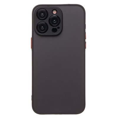 Чехол-накладка для Apple iPhone 15 Pro Max (черный/черный) - PC041