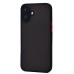 Чехол-накладка для Apple iPhone 16 Plus (черный) - PC041
