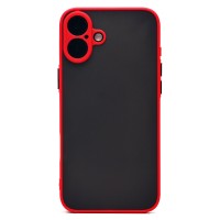 Чехол-накладка для Apple iPhone 16 Plus (красный) - PC041