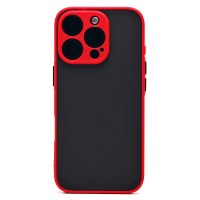 Чехол-накладка для Apple iPhone 16 Pro (красный) - PC041
