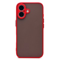 Чехол-накладка для Apple iPhone 16 (красный) - PC041