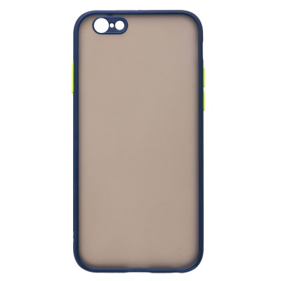 Чехол-накладка для iPhone 6S (темно-синий/черный) - PC041