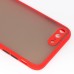 Чехол-накладка для Apple iPhone 8 Plus (красный/черный) - PC041