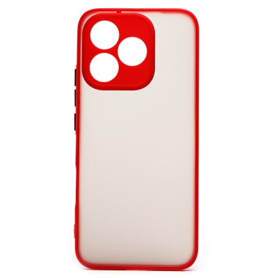 Чехол-накладка для Honor 400 Lite (красный) - PC041