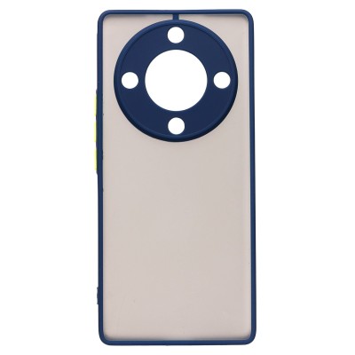 Чехол-накладка для Huawei Honor X9a (темно-синий/черный) - PC041