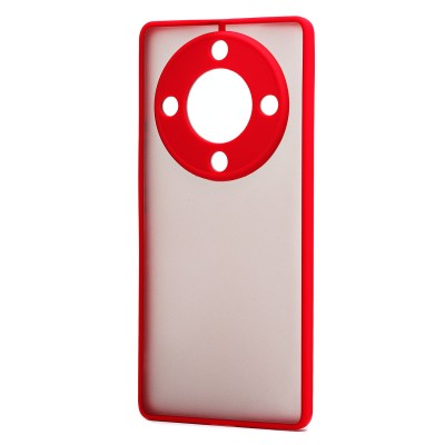 Чехол-накладка для Huawei Honor X9a (красный/черный) - PC041 Чехол-накладка для Huawei Honor X9a (красный/черный) - PC041