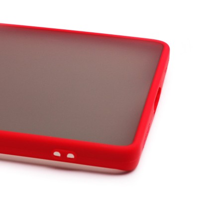 Чехол-накладка для Huawei Honor X9a (красный/черный) - PC041 Чехол-накладка для Huawei Honor X9a (красный/черный) - PC041