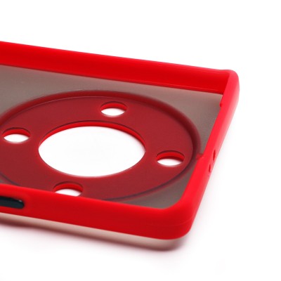 Чехол-накладка для Huawei Honor X9a (красный/черный) - PC041 Чехол-накладка для Huawei Honor X9a (красный/черный) - PC041