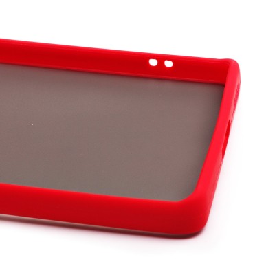 Чехол-накладка для Huawei Honor X9a (красный/черный) - PC041 Чехол-накладка для Huawei Honor X9a (красный/черный) - PC041