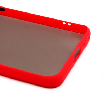 Чехол-накладка для Huawei Honor 90 (красный/черный) - PC041 Чехол-накладка для Huawei Honor 90 (красный/черный) - PC041