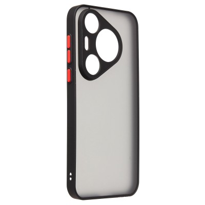 Чехол-накладка для Huawei Pura 70 Pro Global (черный) - PC041