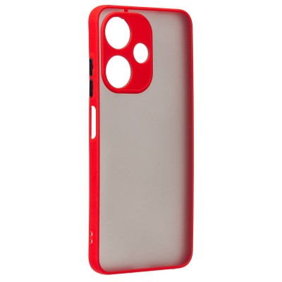 Чехол-накладка для Infinix Hot 30i (красный) - PC041