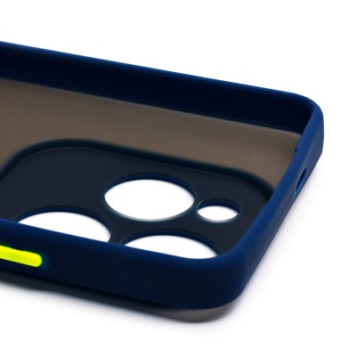 Чехол-накладка для Infinix Hot 40 Pro (темно-синий) - PC041