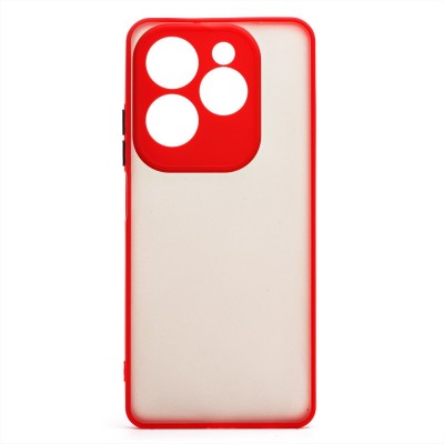 Чехол-накладка для Infinix Hot 40 Pro (красный) - PC041