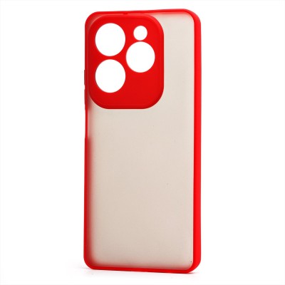 Чехол-накладка для Infinix Hot 40 Pro (красный) - PC041