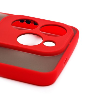 Чехол-накладка для Infinix Hot 40 Pro (красный) - PC041