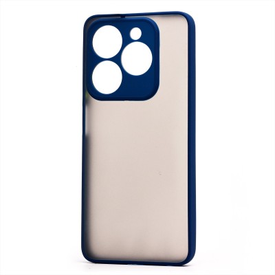 Чехол-накладка для Infinix Hot 40i (темно-синий) - PC041