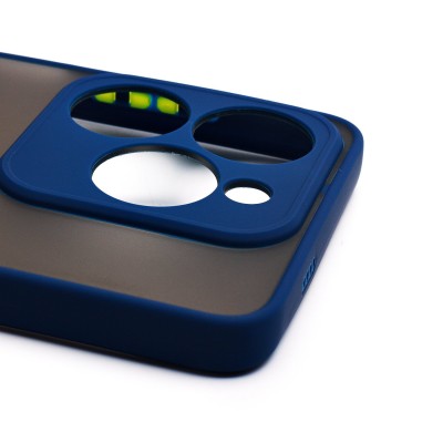 Чехол-накладка для Infinix Hot 40i (темно-синий) - PC041