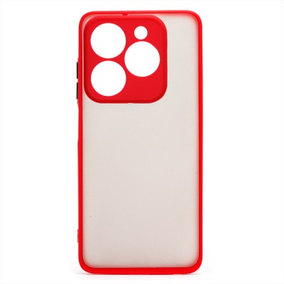 Чехол-накладка для Infinix Hot 40i (красный) - PC041