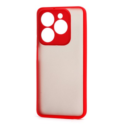 Чехол-накладка для Infinix Hot 40i (красный) - PC041