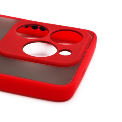 Чехол-накладка для Infinix Hot 40i (красный) - PC041