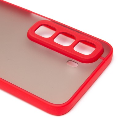 Чехол-накладка для Infinix Hot 50 5G (красный) - PC041 Чехол-накладка для Infinix Hot 50 5G (красный) - PC041