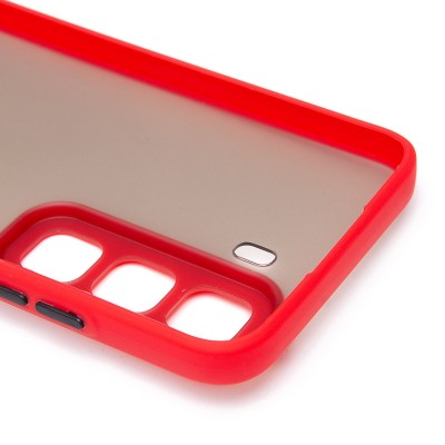 Чехол-накладка для Infinix Hot 50 5G (красный) - PC041 Чехол-накладка для Infinix Hot 50 5G (красный) - PC041