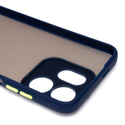 Чехол-накладка для Infinix Hot 50i (темно-синий) - PC041