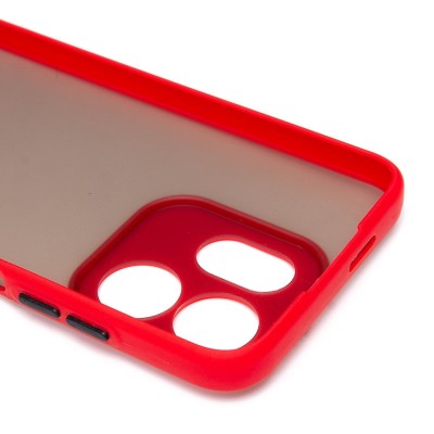 Чехол-накладка для Infinix Hot 50i (красный) - PC041